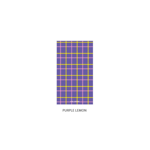 Purple lemon - ICIEL Today newtro check memo notepad ver4
