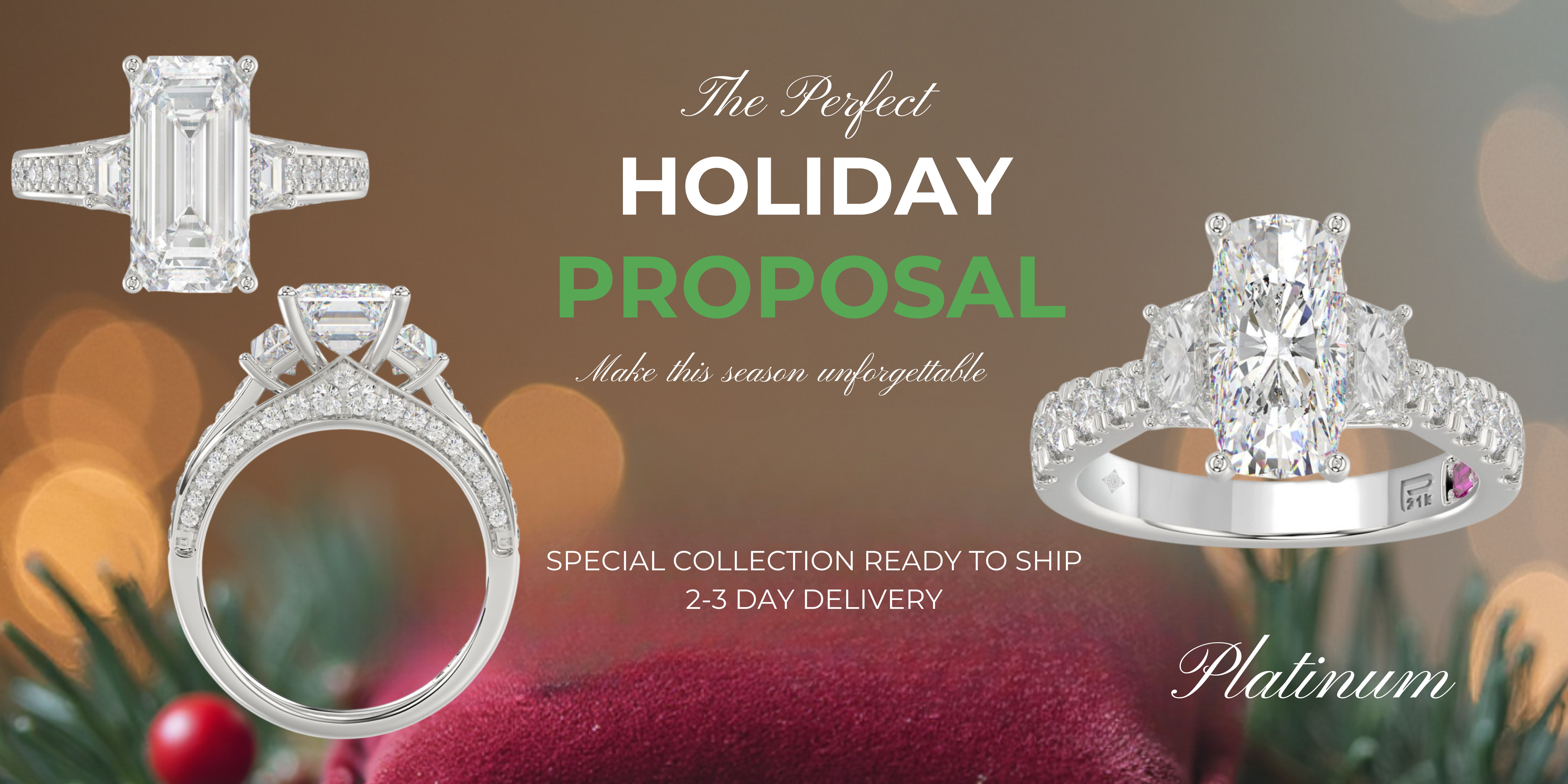 Holiday Engagement Rings 