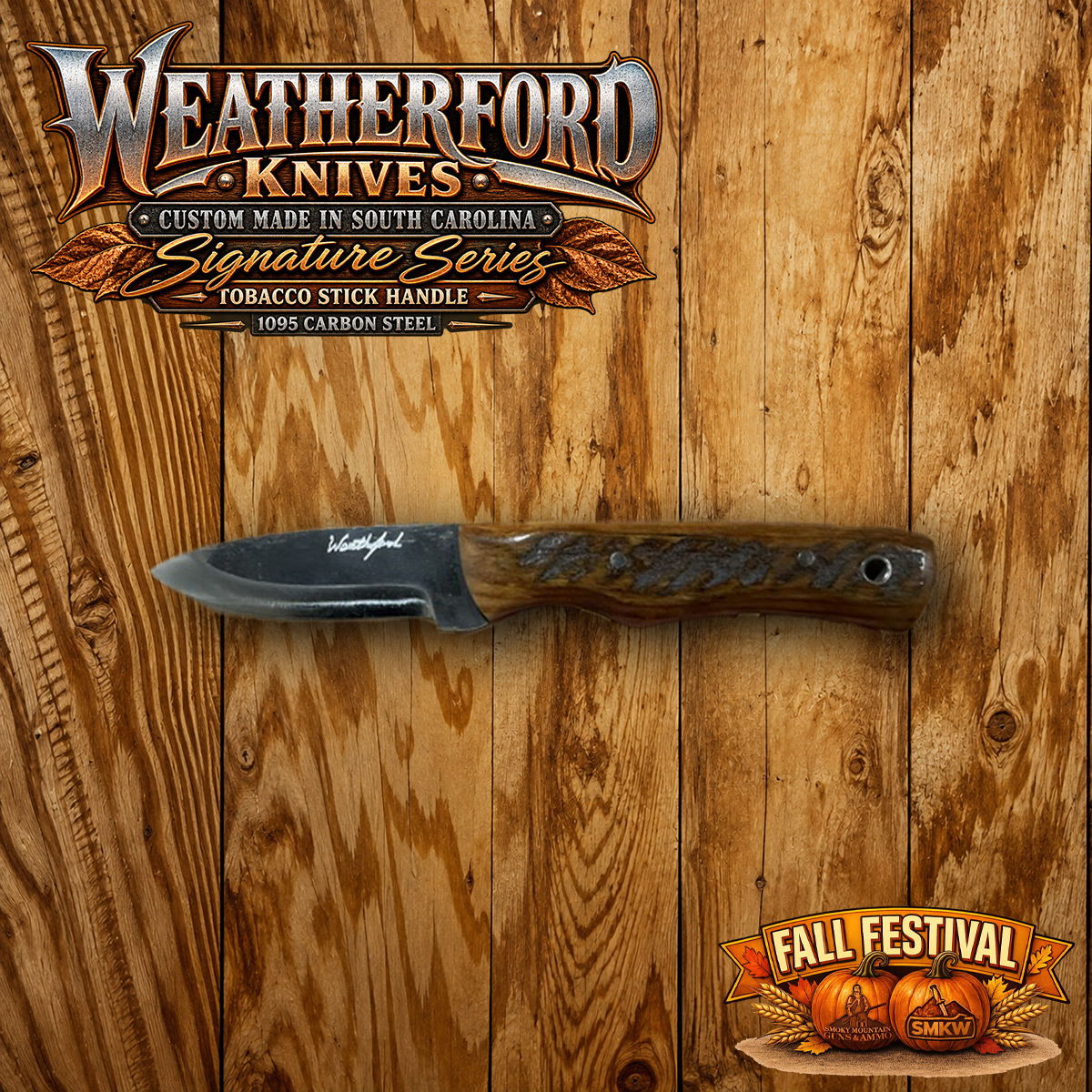 Fall Festival Weatherford Knives Exclusive