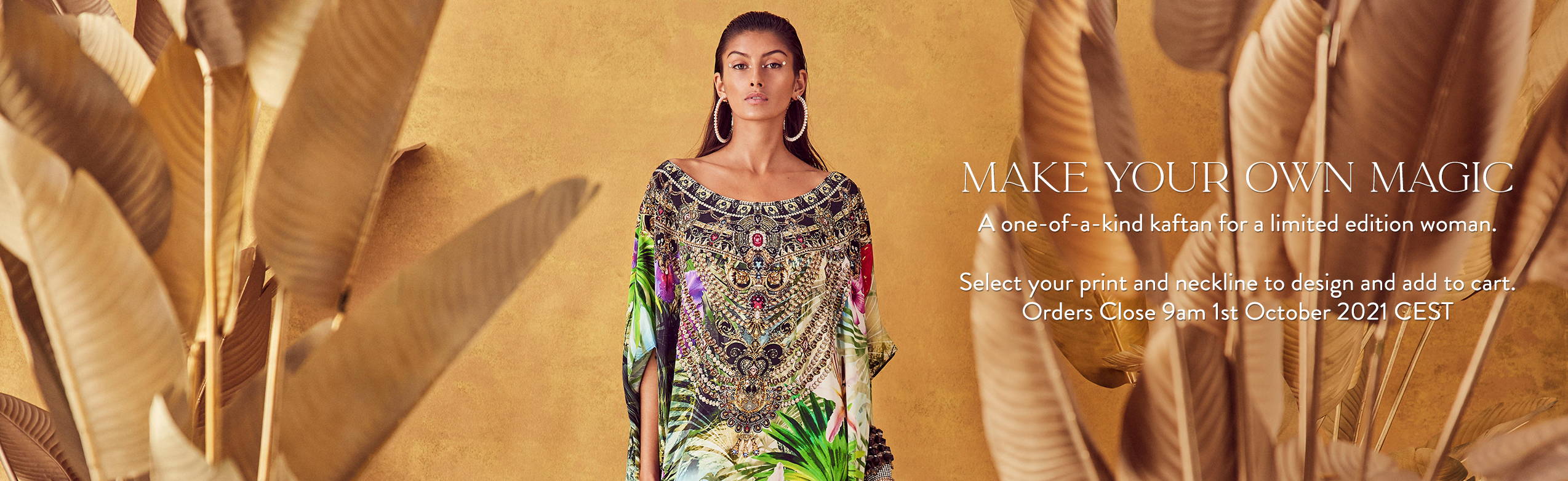 CAMILLA VIP Made To Order Kaftan | Orders Close 9am 1st October 2021