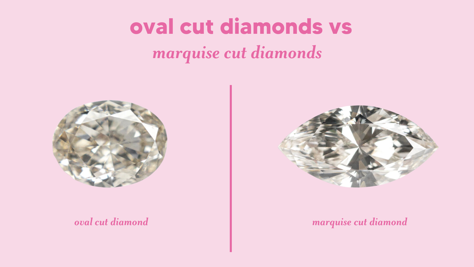 oval cut diamonds vs marquise cut diamonds