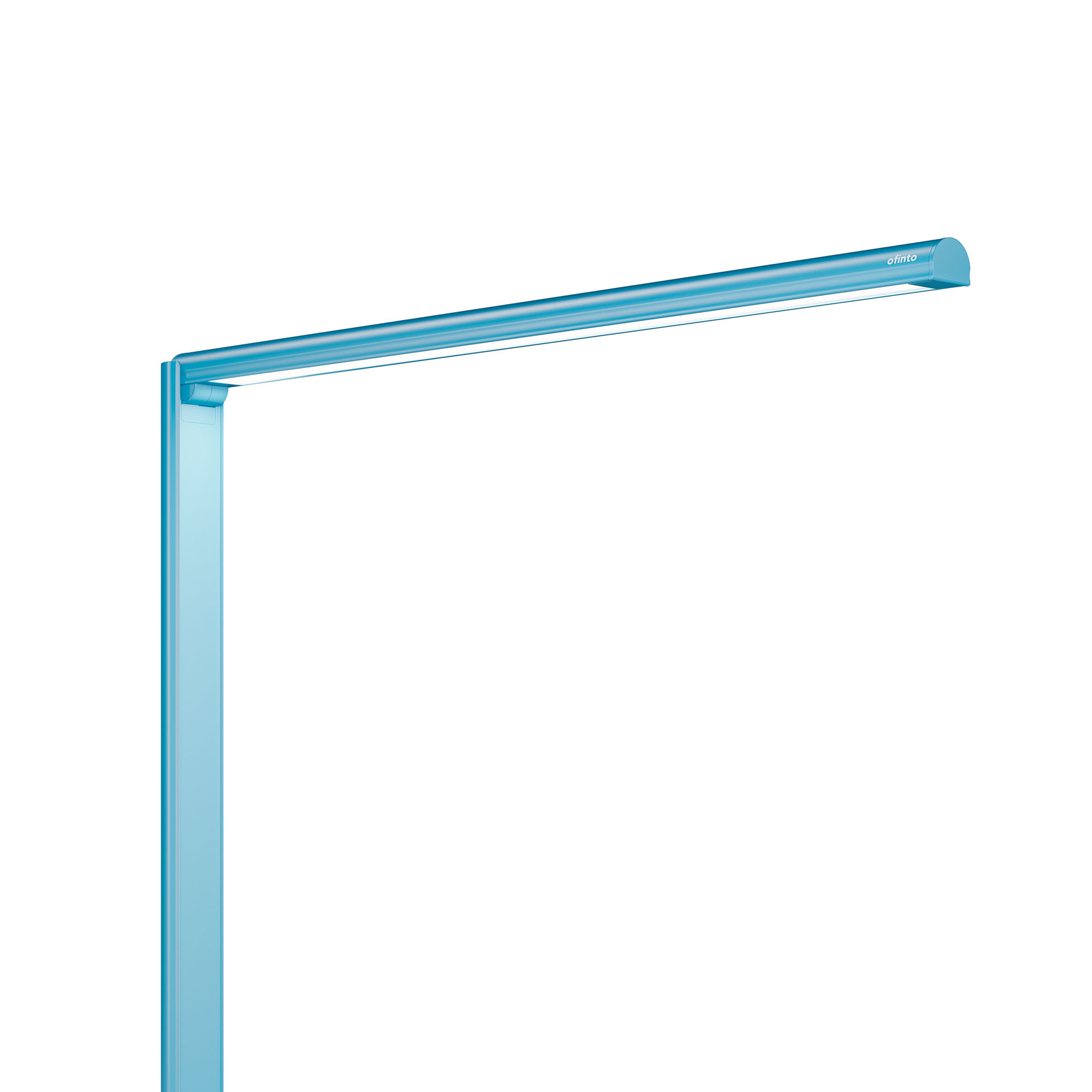 Halbotale im Studio von einer ofinto Tischlampe Lumino Desk in Blau