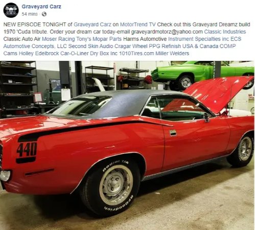 1970 Plymouth Cuda Soundproofing