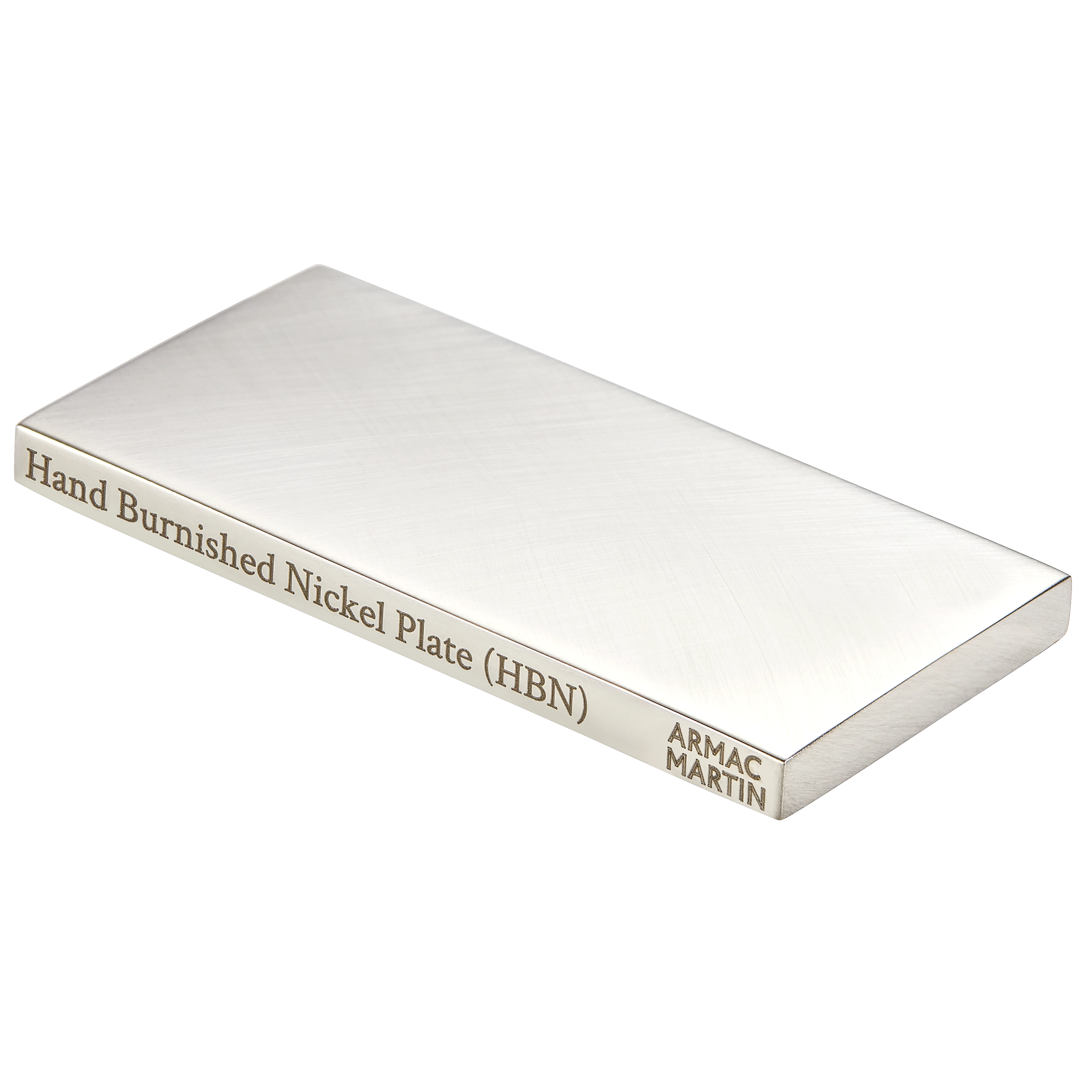 Hand Burnished Nickel Finish Chip