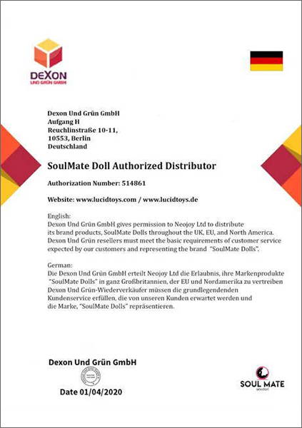 SM Doll-Partnerdokument für Lucidtoys