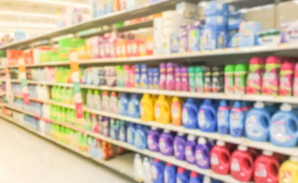 store aisle with products on shelves