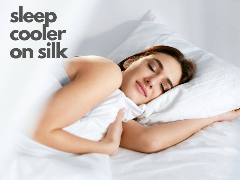 sleep cooler on silk