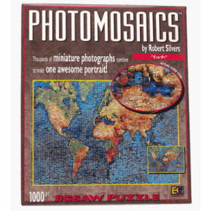 Photomosaic Earth Jigsaw Puzzle