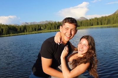 lake andrews engagement proposal
