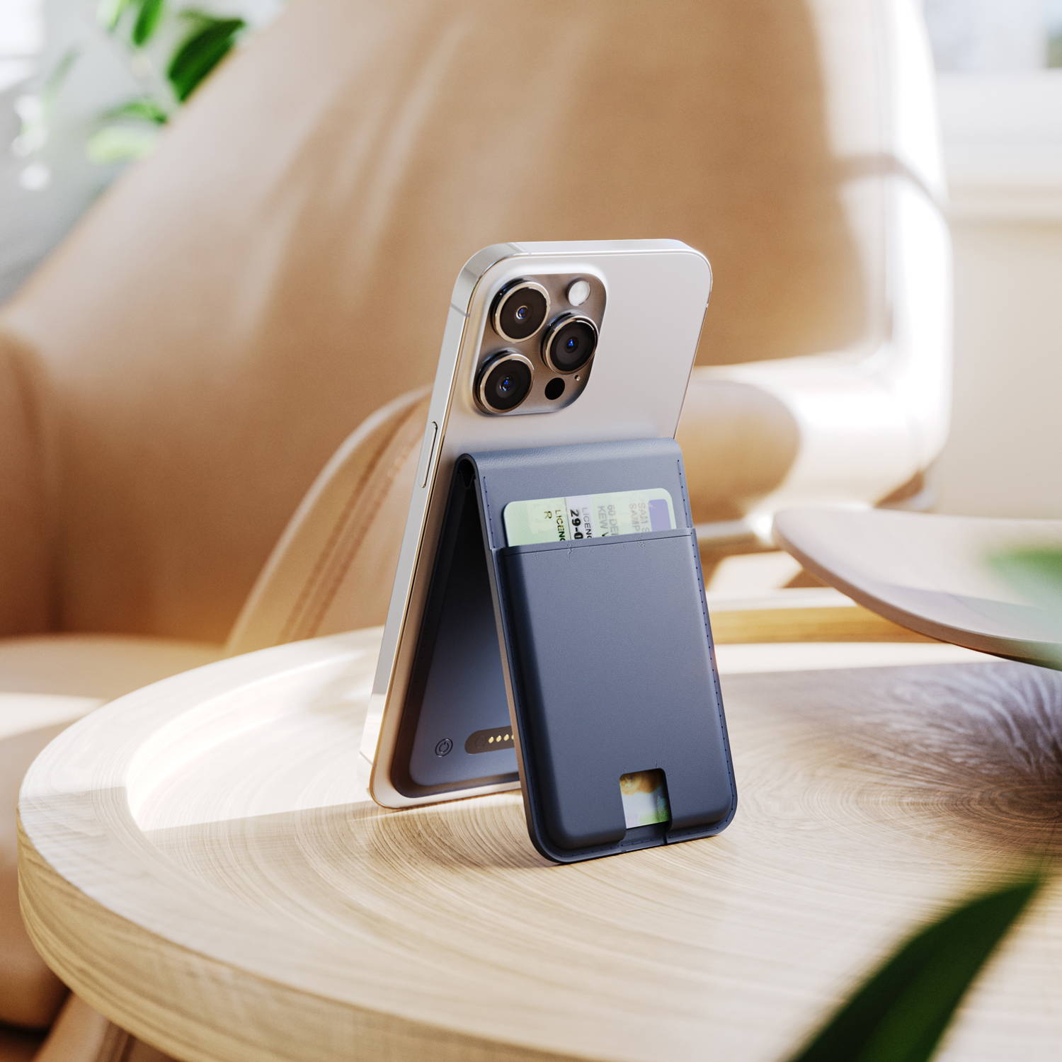 LOC8 MagSafe Finder Wallet and Stand