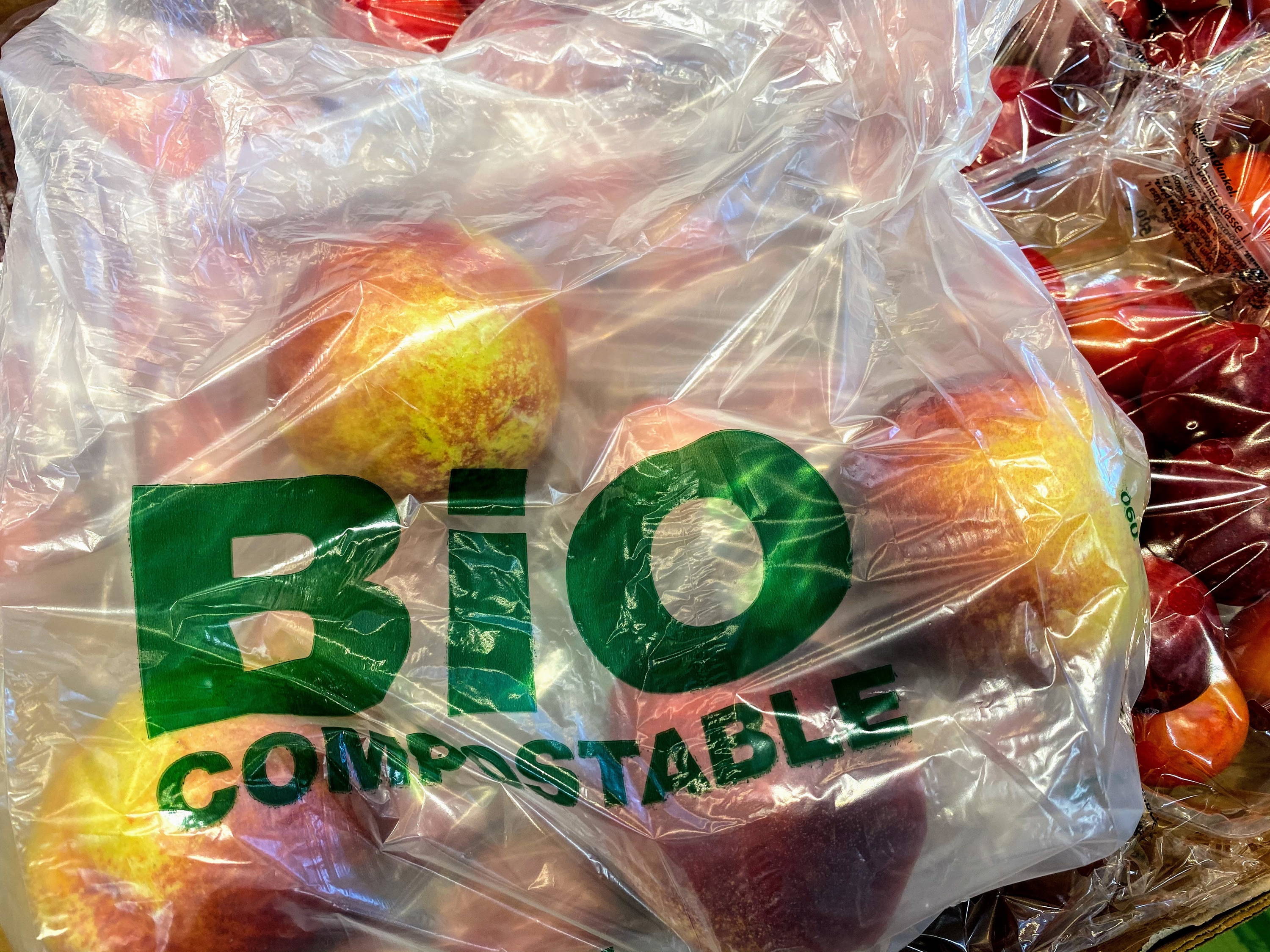 bio compostable grocery bag