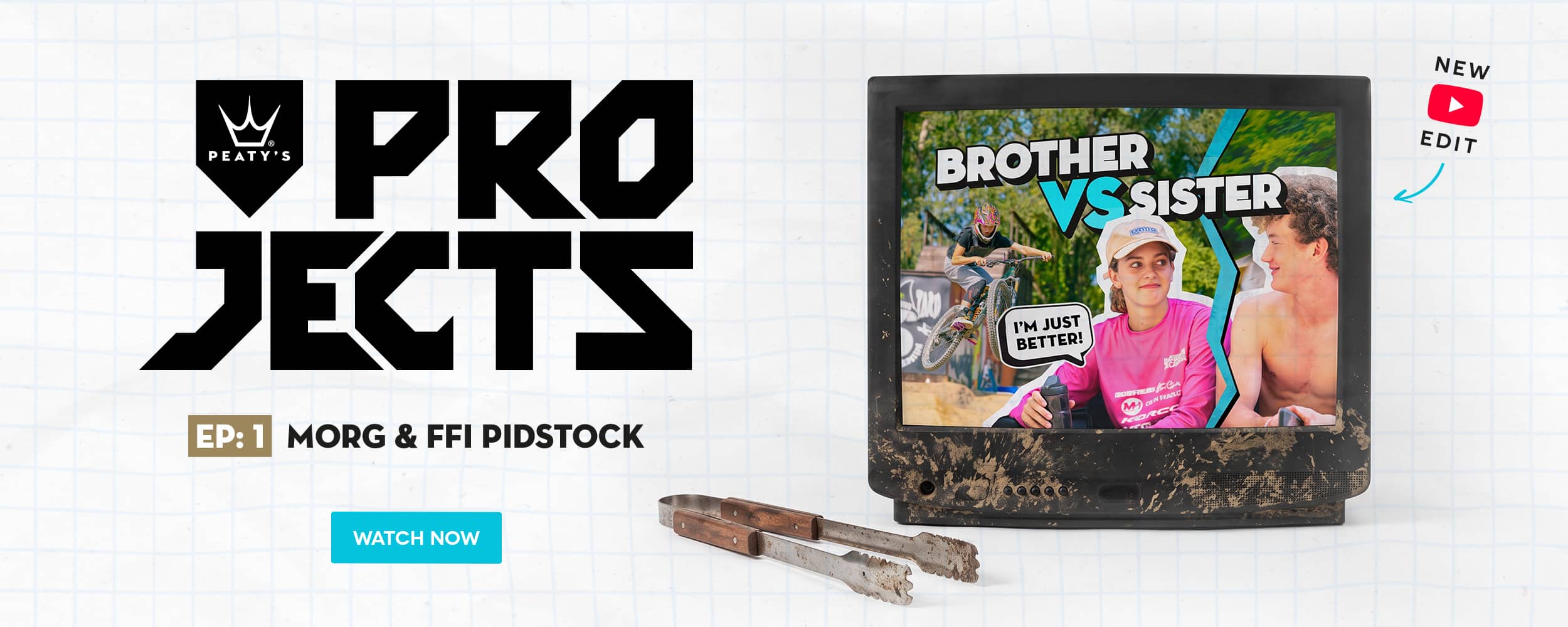 Peaty's Projects featuring Ffion and Morgan Pickstock in Brother vs Sister