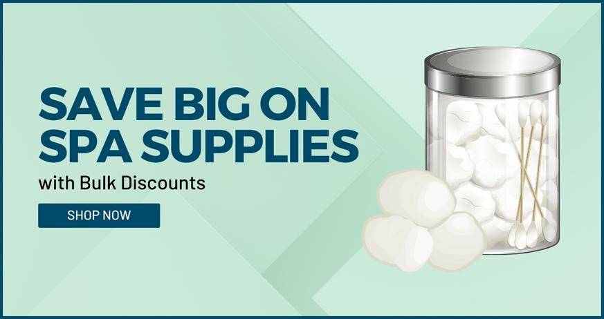 Save big on spa supplies with bulk discounts.