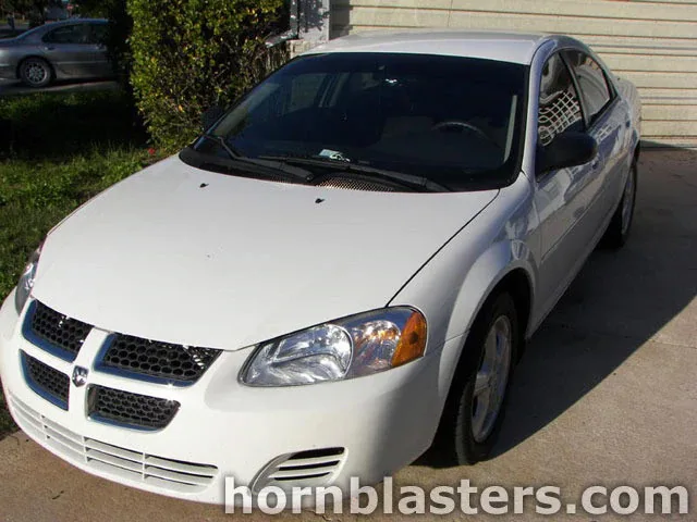 Completed Conductor's Special 232 Train Horn Kit on Nate's 2005 Dodge Stratus photo 4