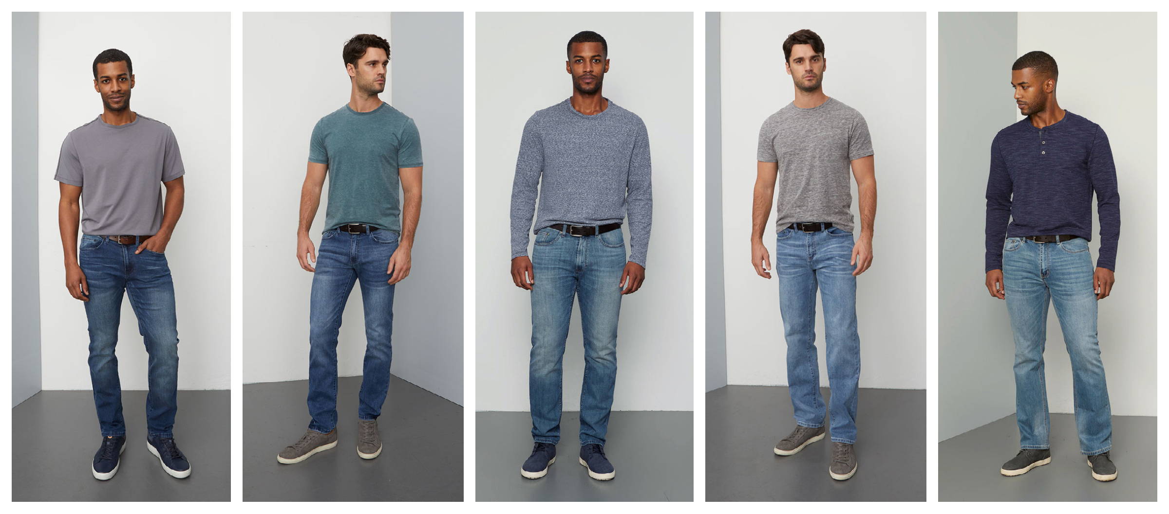 FIND YOUR FIT: Denim Fit Guide – Flag & Anthem