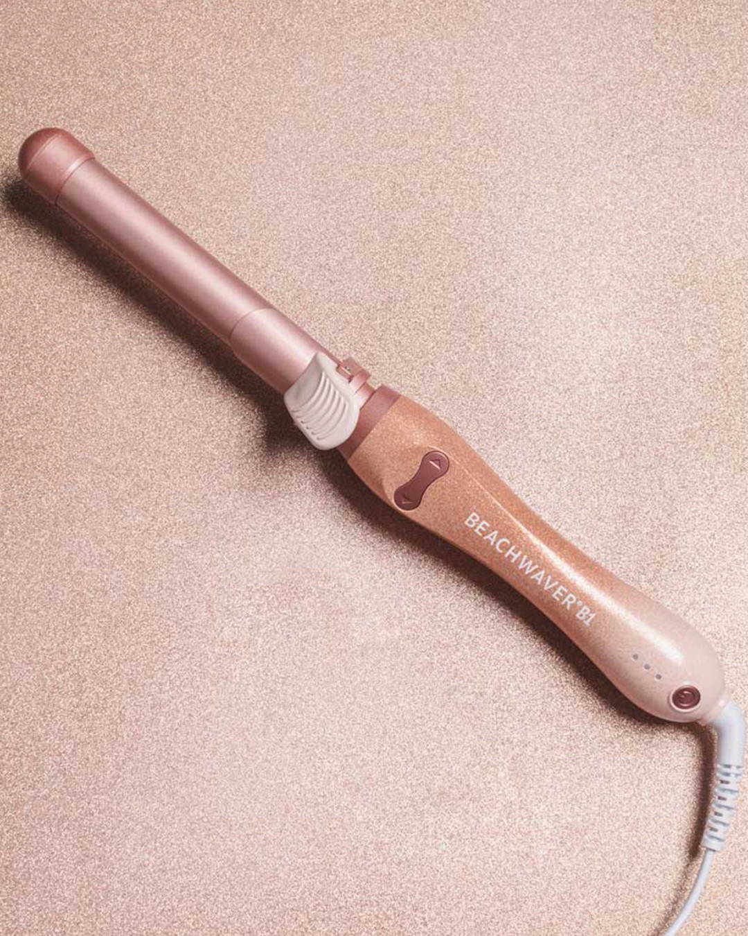 Image of pink b1 Beachwaver hair curler