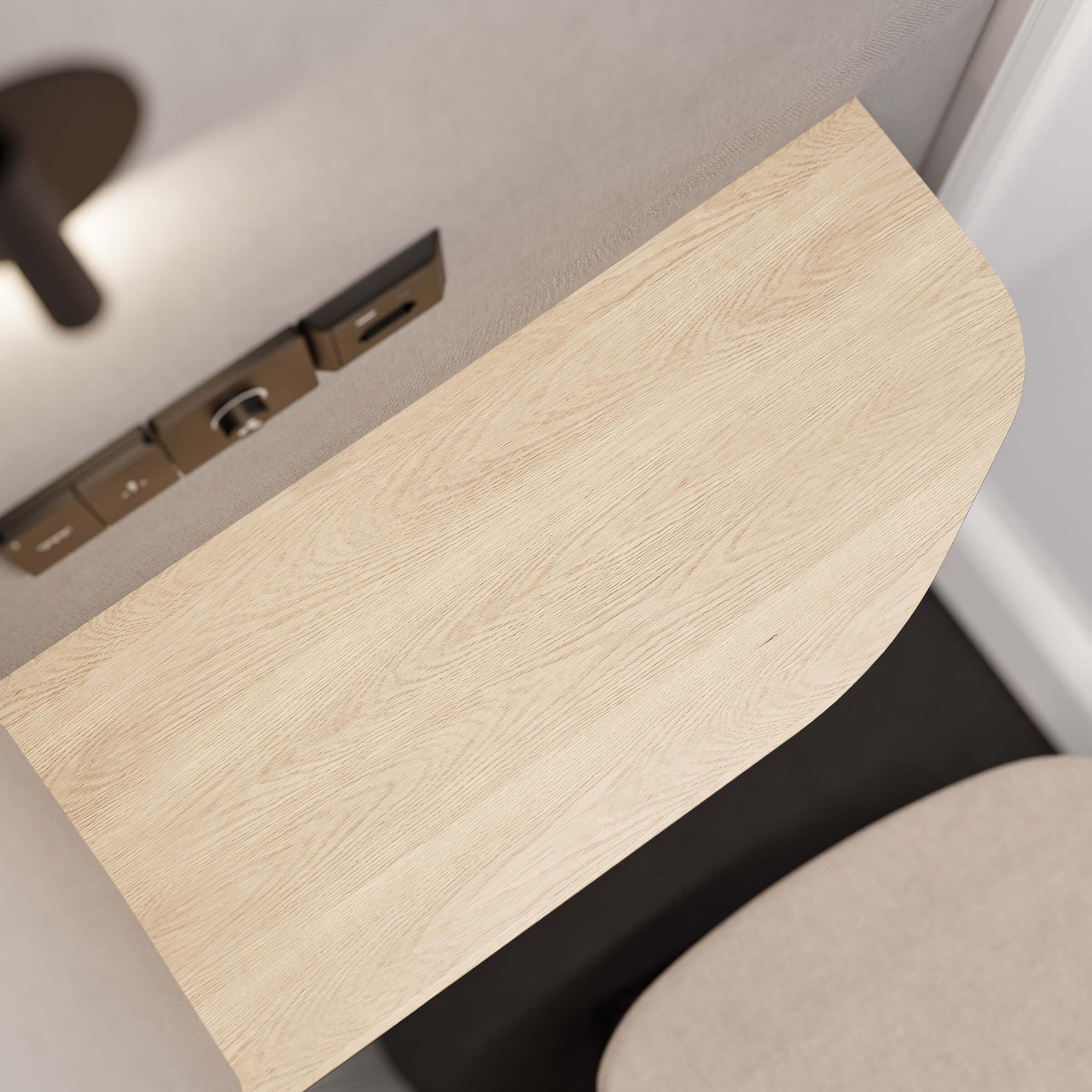Workspace in the Acoustic Pod