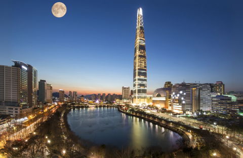 Seoul Skyline Representing Korean Medical Tourism And Free Online Medical Consultation Through Jivaka