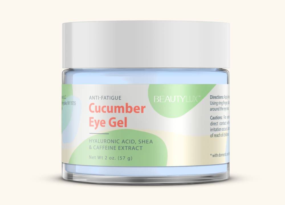 Anti-Fatigue Cucumber Eye Gel ▷ Hyaluronic Acid, Coffee Extract