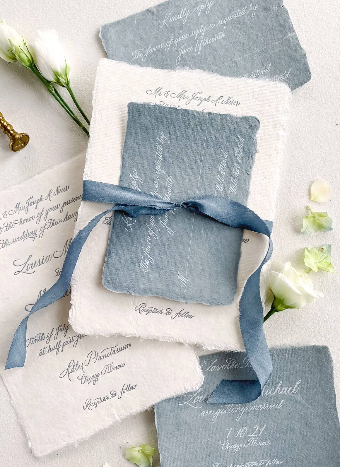 Custom Wedding Invitations, Custom Wedding Stationery, Fine Wedding Invitations, Handmade Paper Wedding Invitations, Wedding Invitation Calligraphy