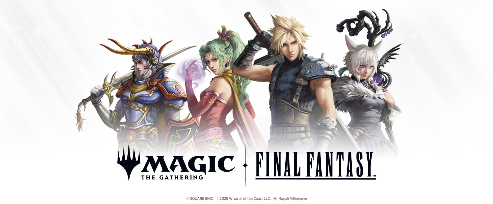 The logo for the MTG Final Fantasy set.