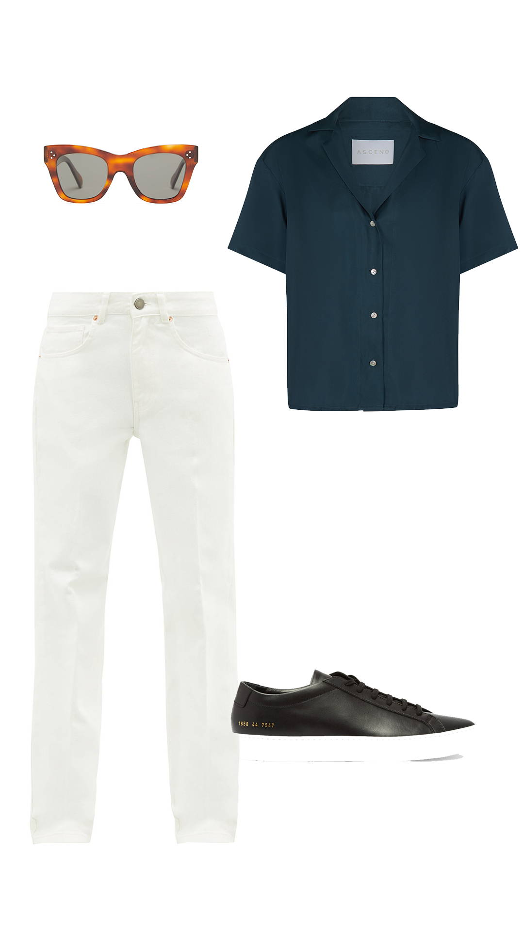 Prague lake blue silk pyjama shirt 