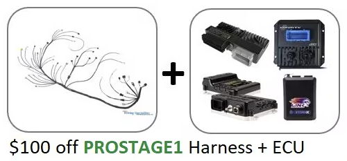 Save $100 Bundle ECU plus Engine Harness
