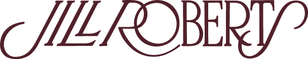 Logo of Jill Roberts in stylized text.
