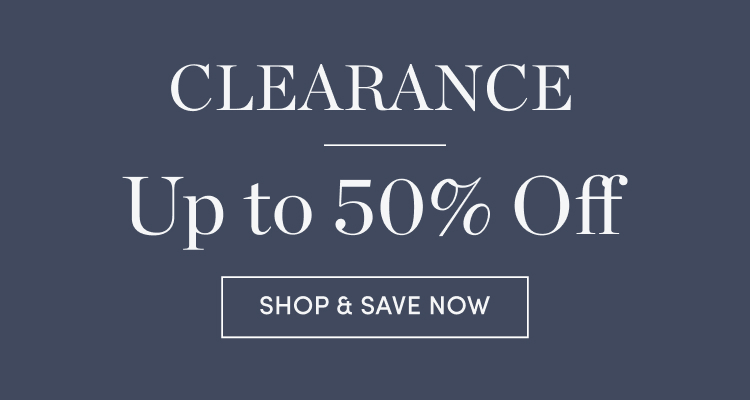 Up to 50% Off Clearance