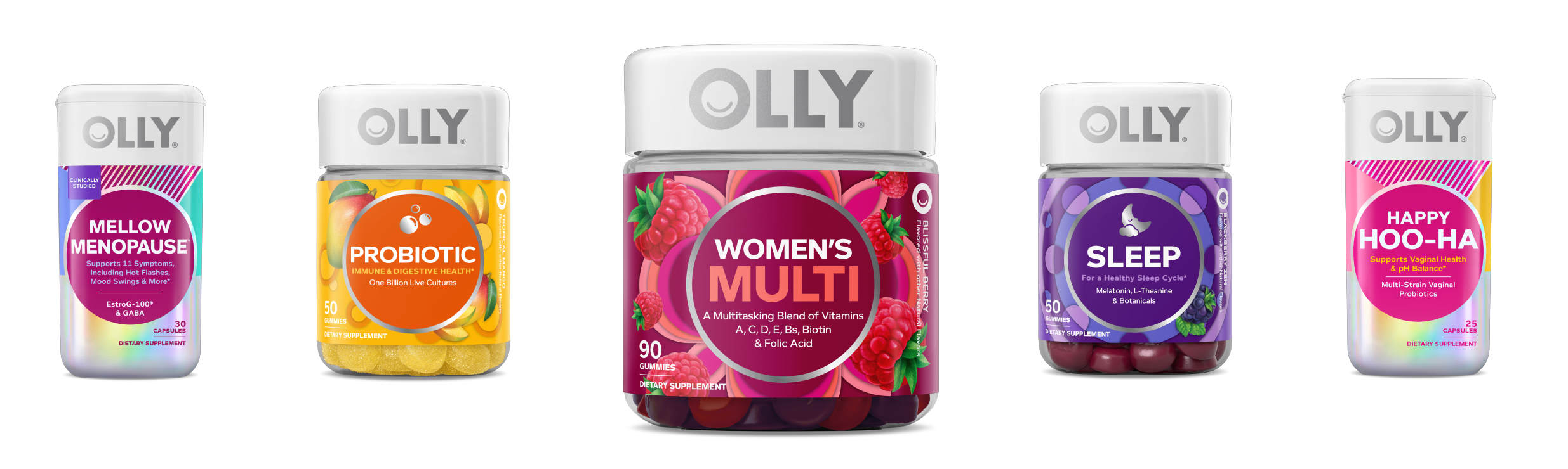 OLLY Product Lineup