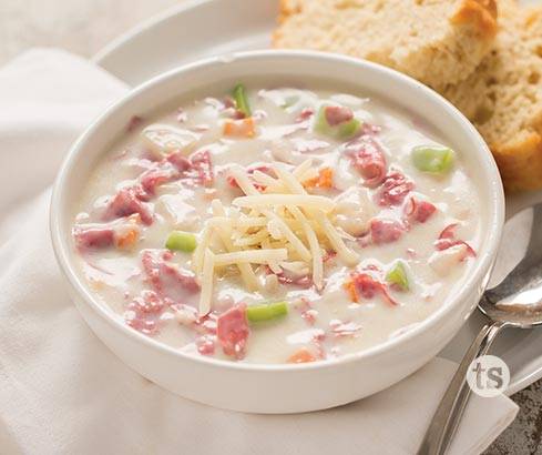 corned beef & potato soup