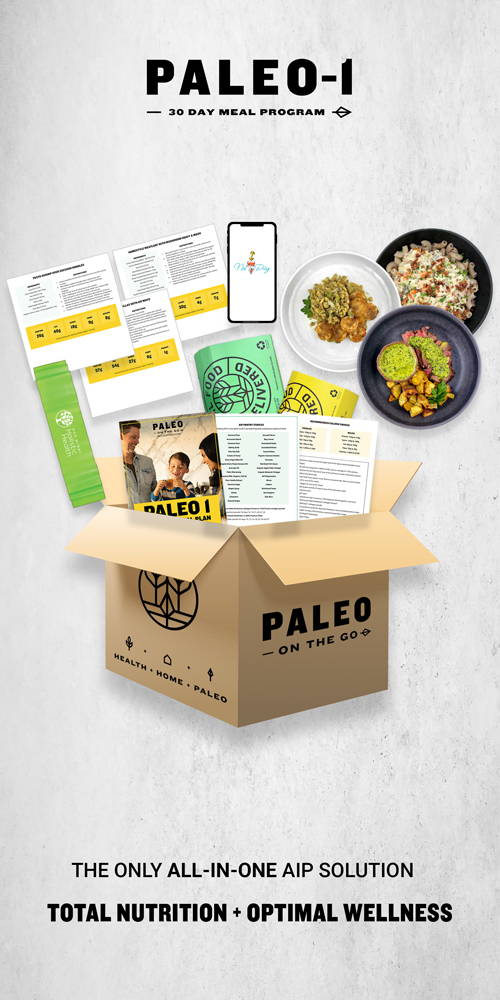 Paleo-1 30 Day Meal Program The Only All In One AIP Solution For Total Health Meal Delivery Recipes and More!