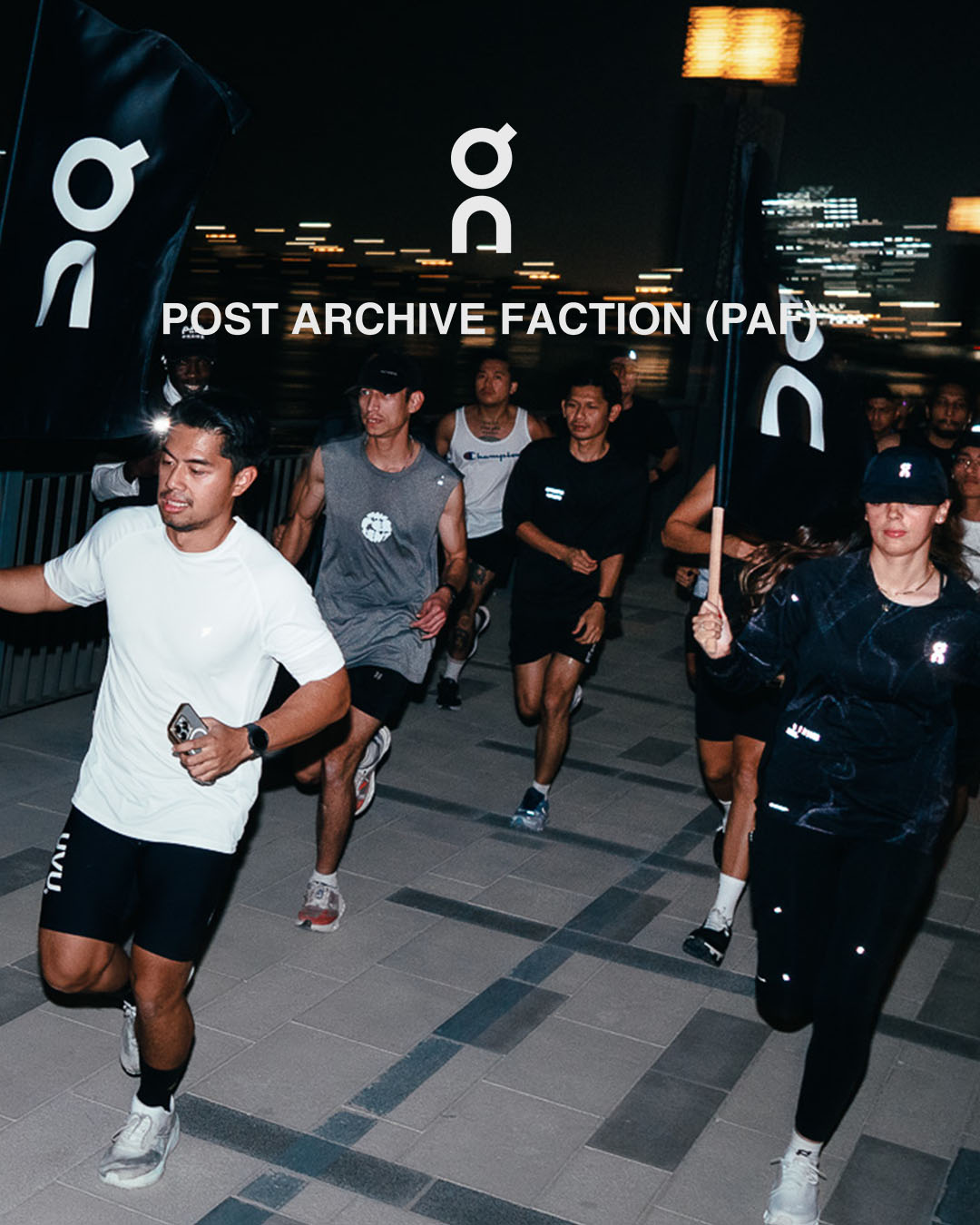 On × POST ARCHIVE FACTION Cloudmonster Hyper (PAF) Community Session at Frame Run Club Dubai