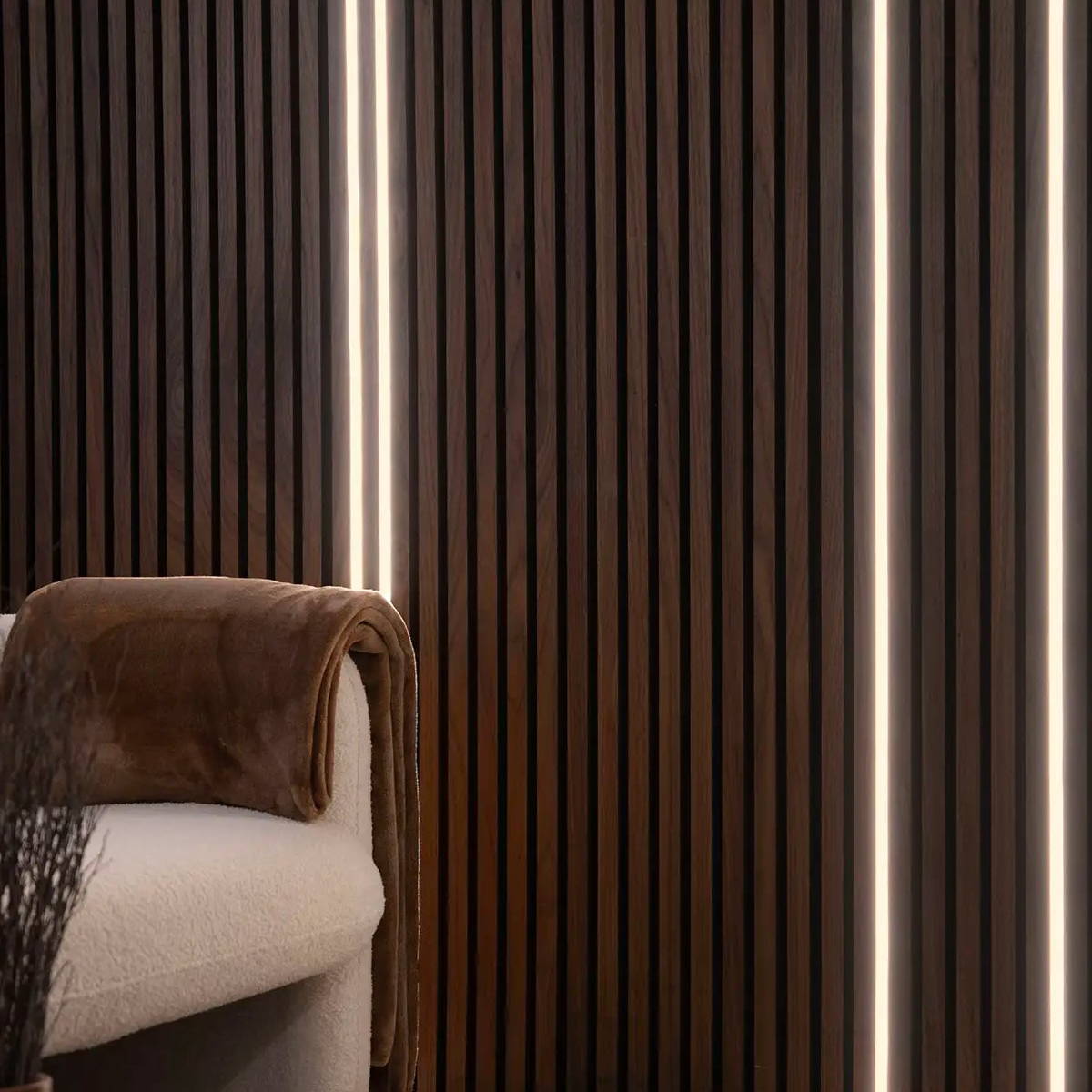 WVH Acupanel Glow LEDS Chair Corner Shot