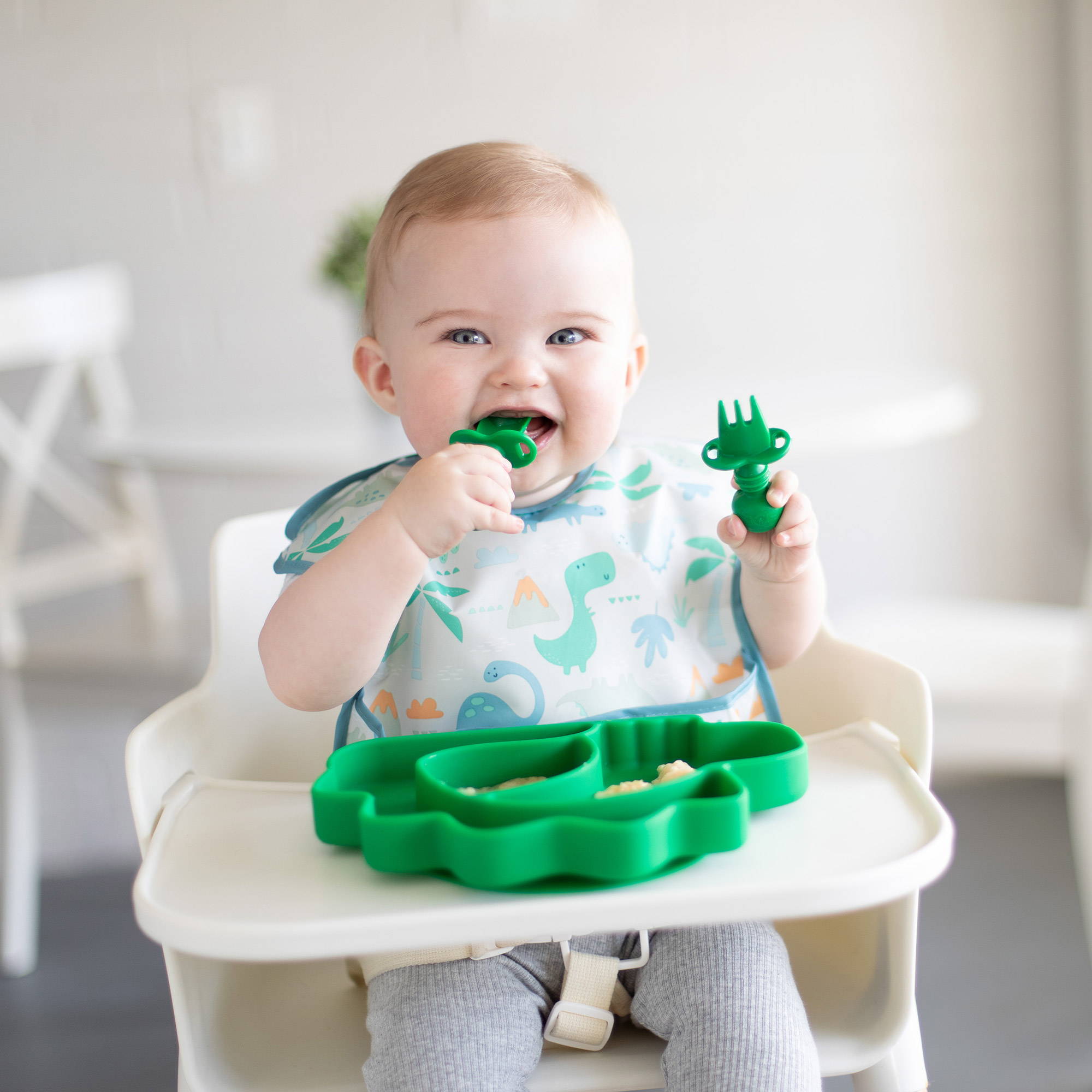 Silicone Spoon Fork for Baby Utensils – B and D Sales LLC