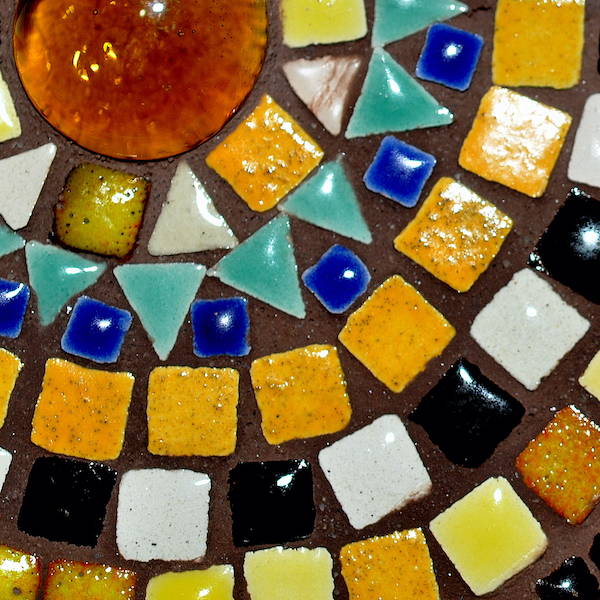 how to remove dried grout from your mosaic