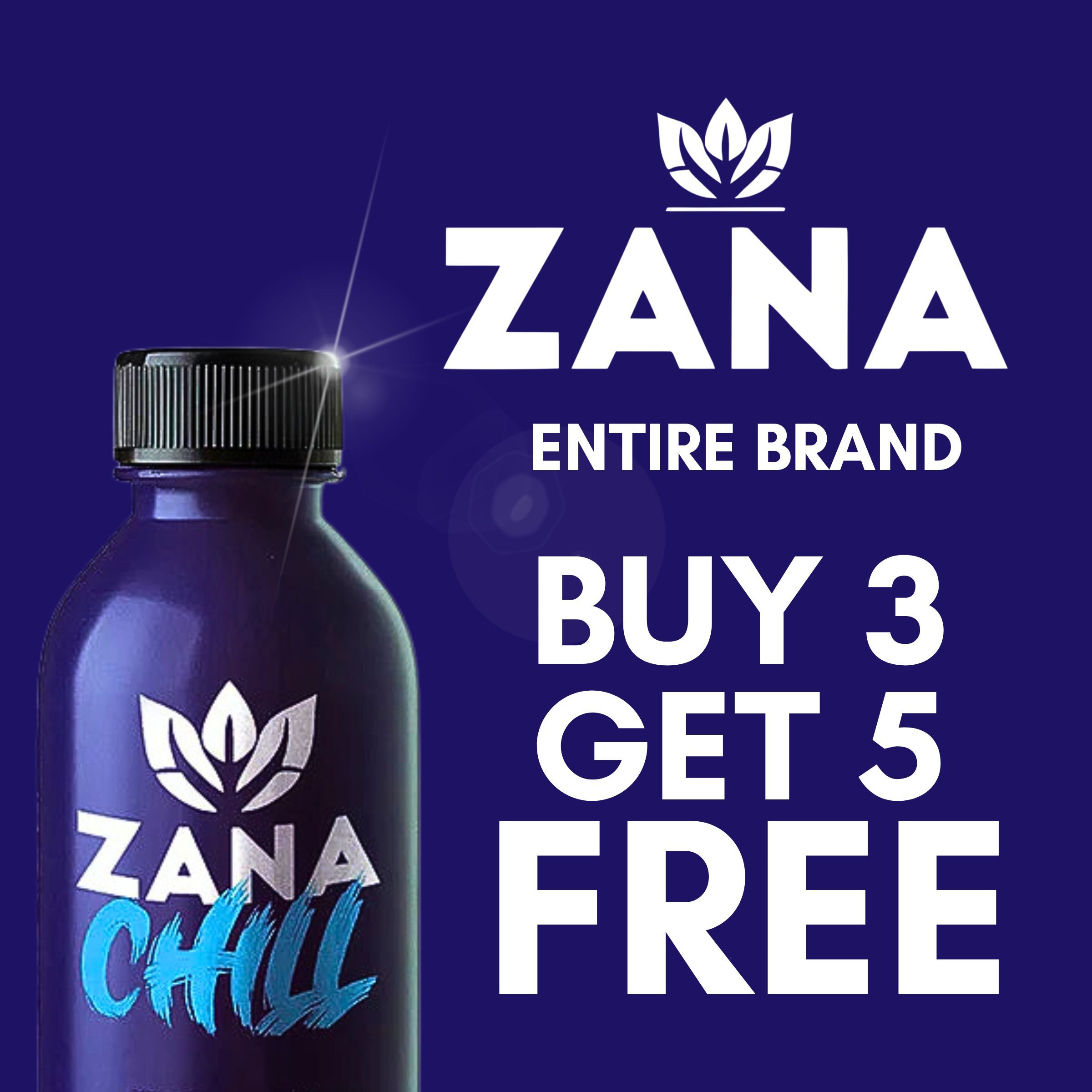 Zana brand promotional image with 