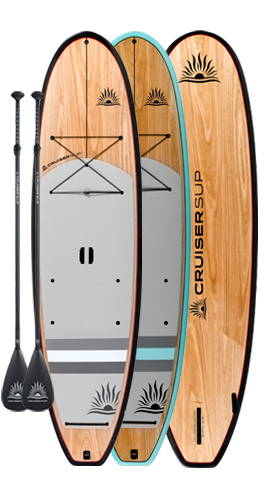 Two BLEND LE Wood / Carbon Paddle Board Package