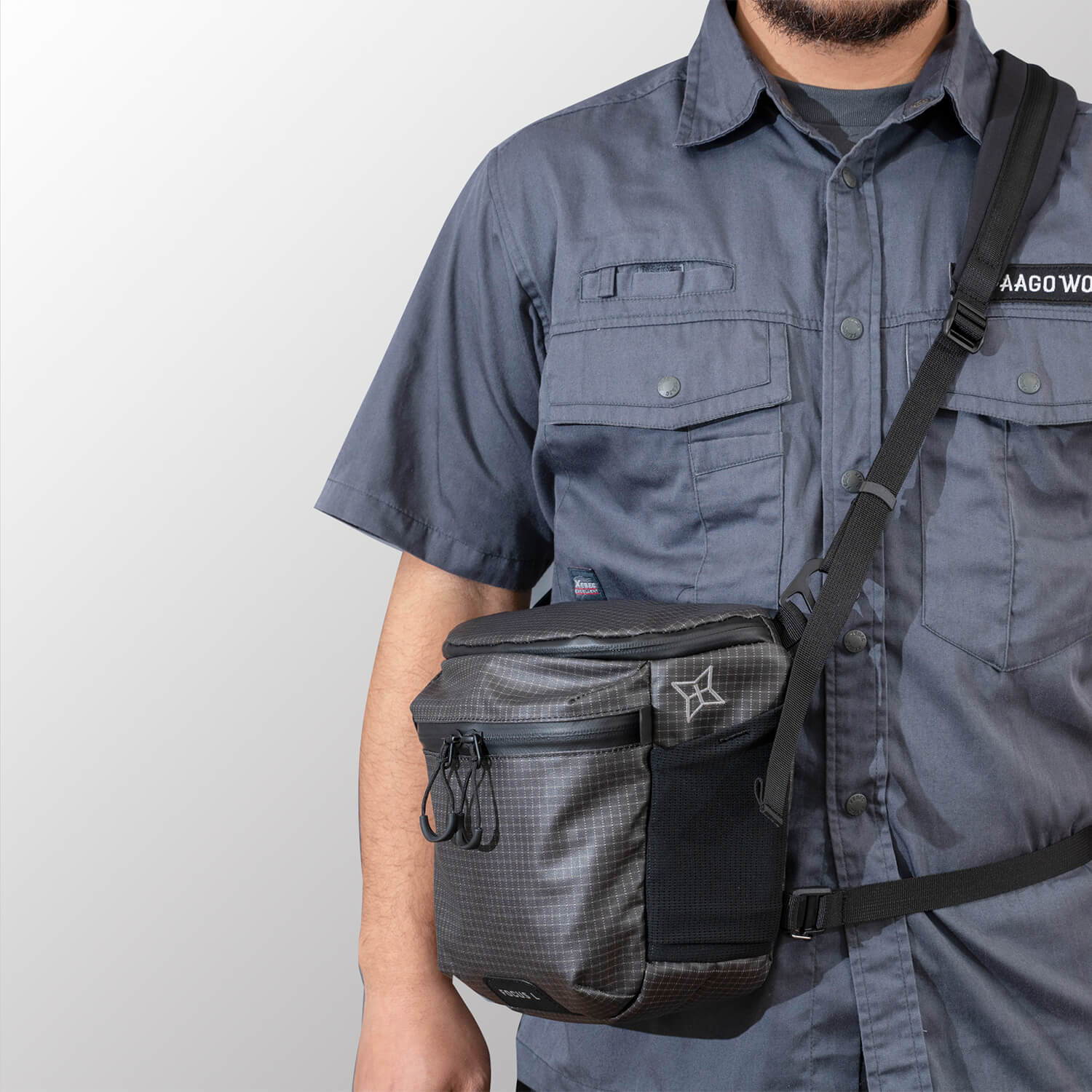 PAAGO WORKS（パーゴワークス）/フォーカス/ブラック/UNISEX