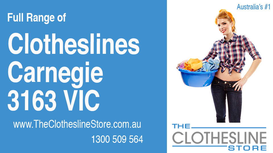New Clotheslines in Carnegie Victoria 3163