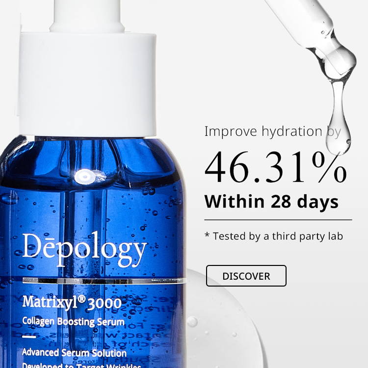 Collagen Peptide Serum improves hydration by 46.31% in 28 days