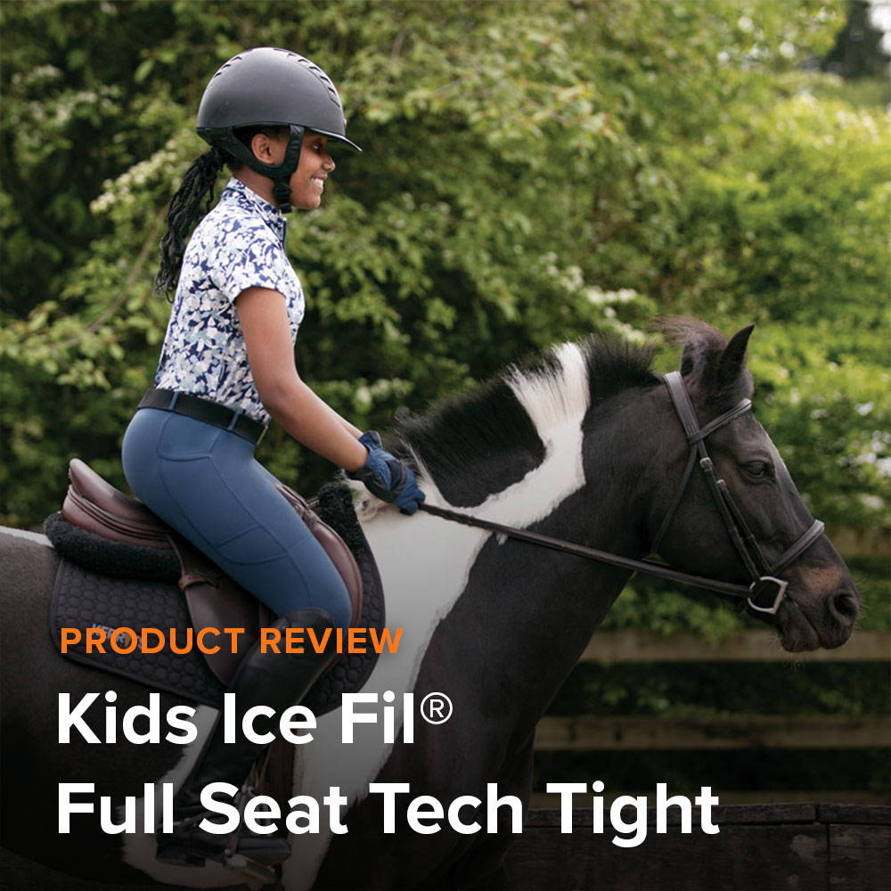 Kerrits employees review the Ice Fil Full Seat Tech Tight