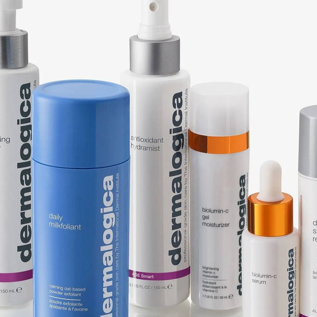 Dermalogica group of products featuring the new Daily Milkfoliant