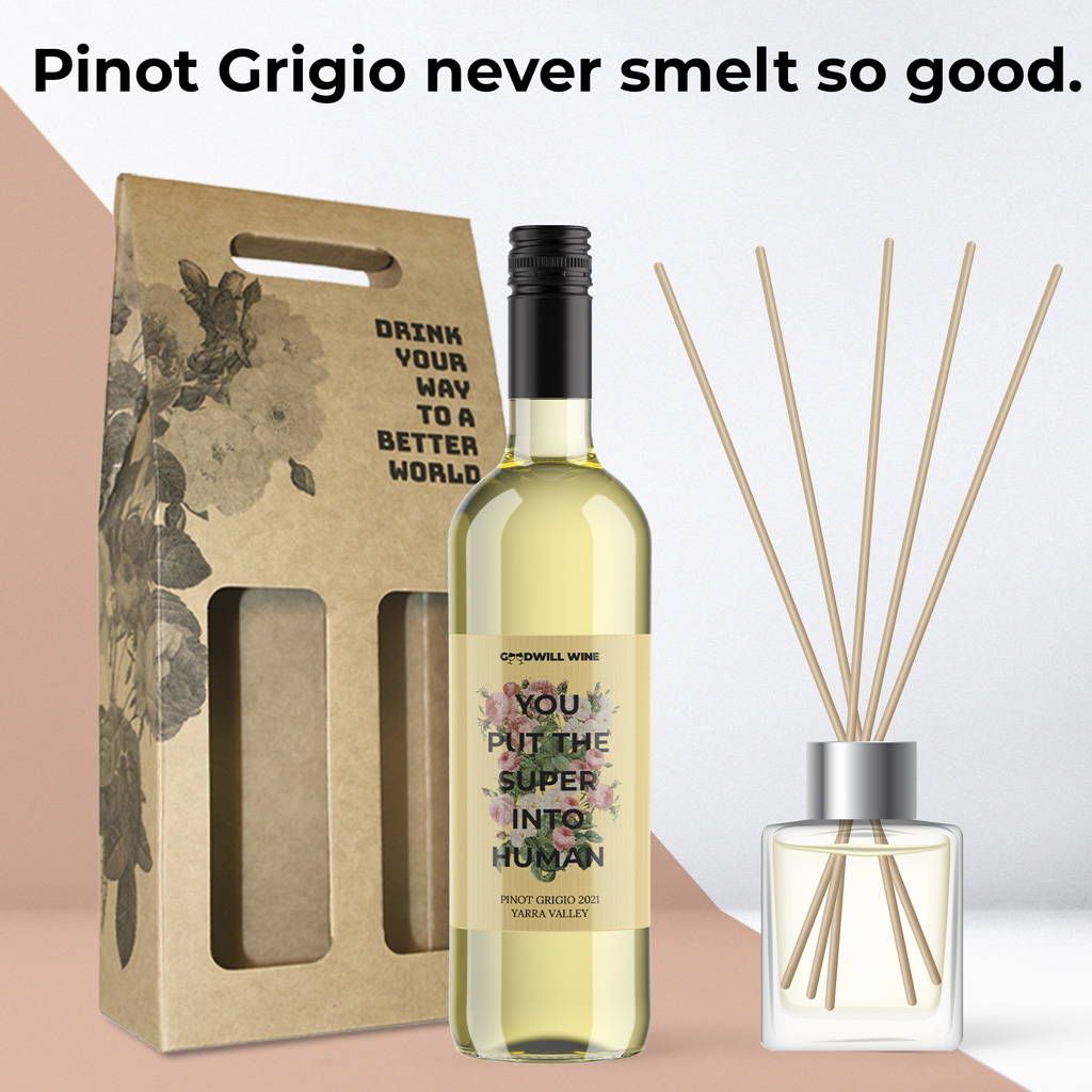 Pinot Grigio Gift pack with Diffuser