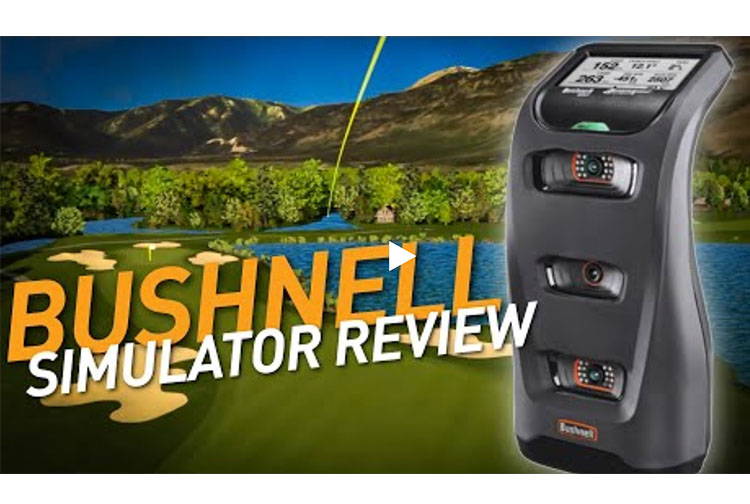 Watch a review of the Bushnell Launch Pro simulator