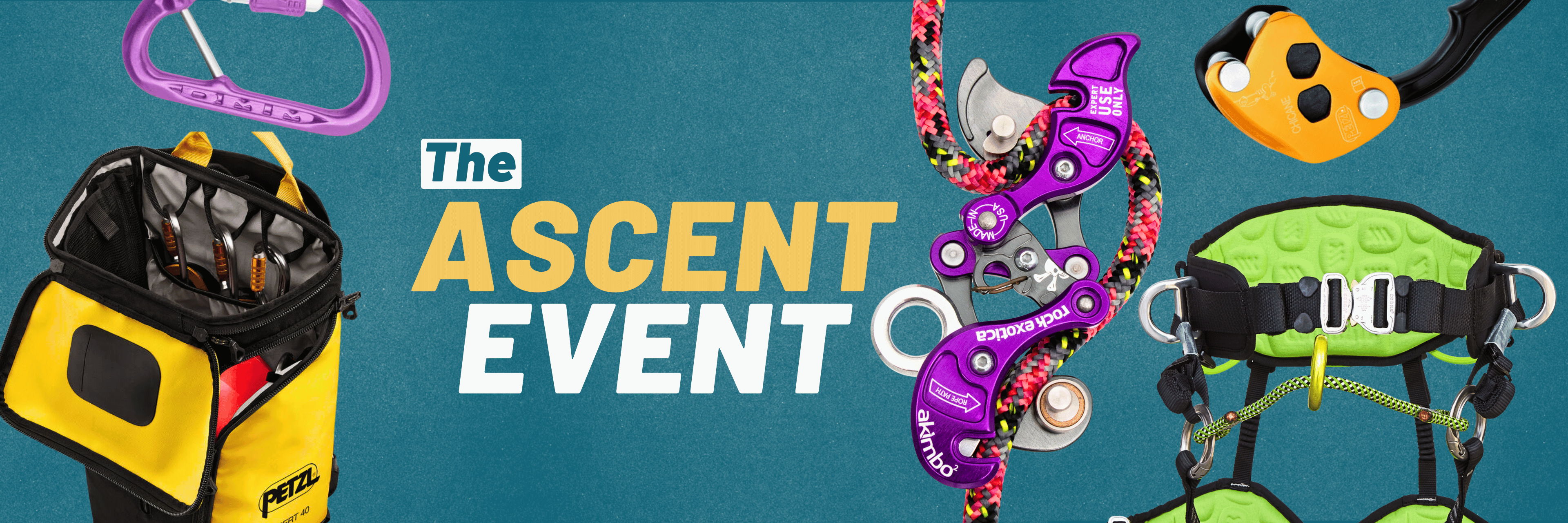 15% Off Climbing Gear - The ascent event