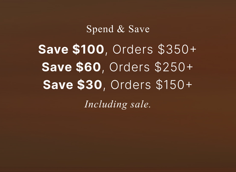 Spend & Save Promotional Banner