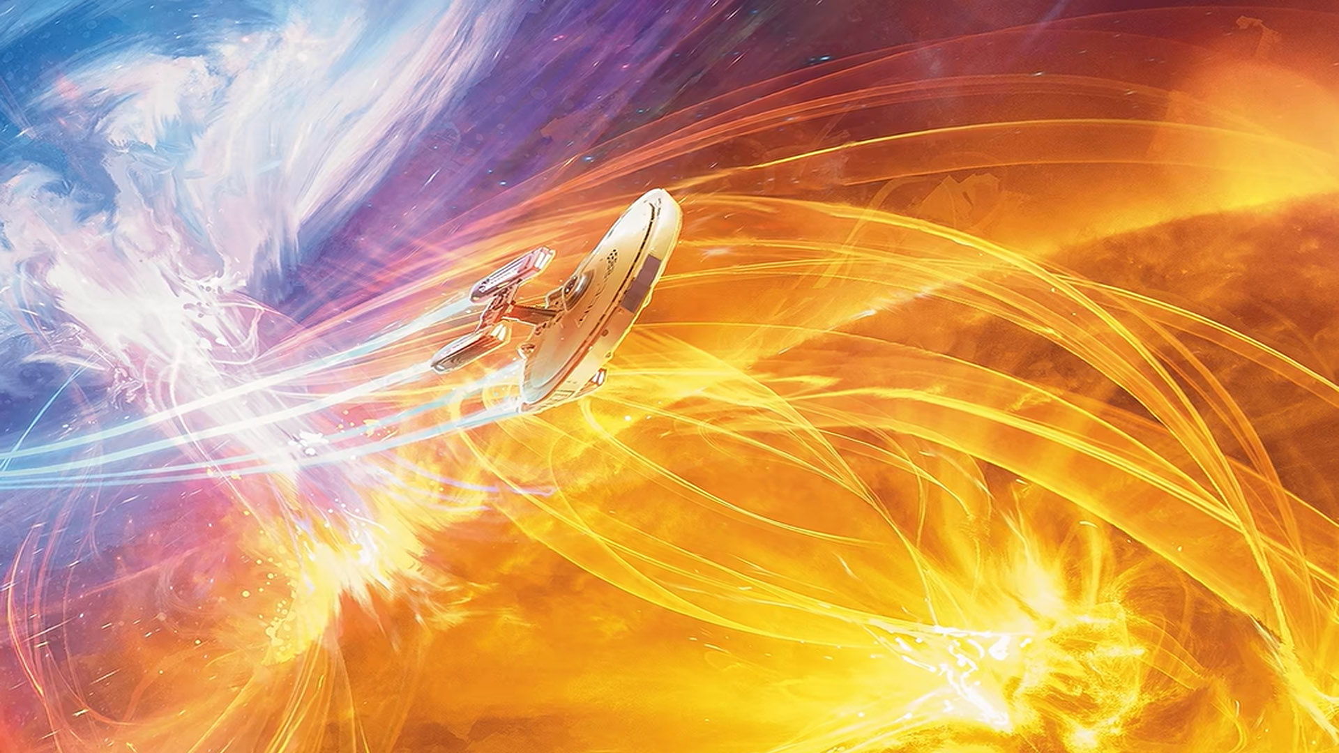 The artwork for the MTG Star Trek version of Furycalm Snarl.