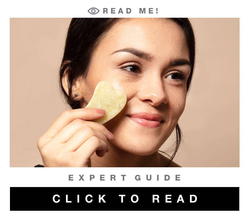 Click to read ARK Skincare's expert guide on secrets of using the gua sha facial tool