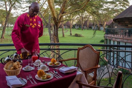 Lake Naivasha Sopa Resort_Balcony Dining